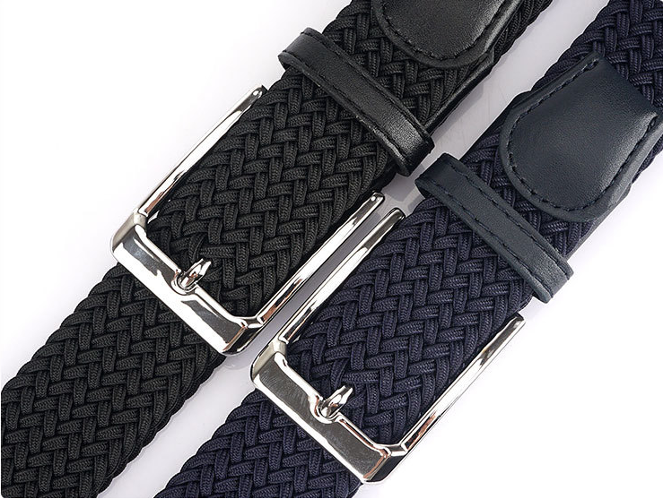 Cinturón trenzado canvas