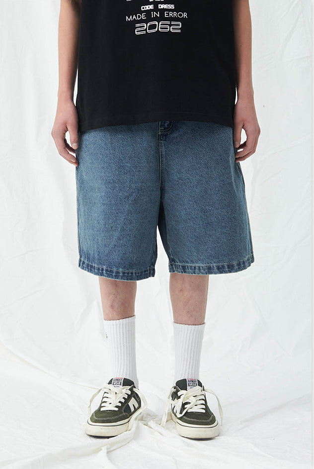 Bermudas denim lavado