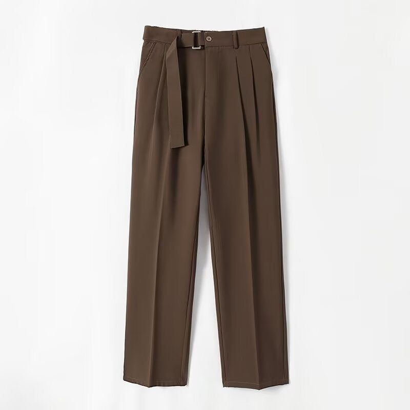 PANTALÓN SASTRERO PINZAS CINTURÓN