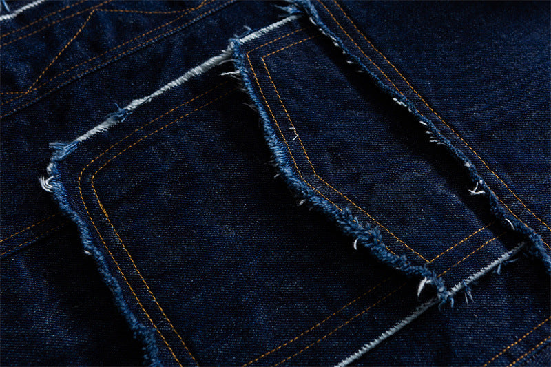 Camisa denim costuras