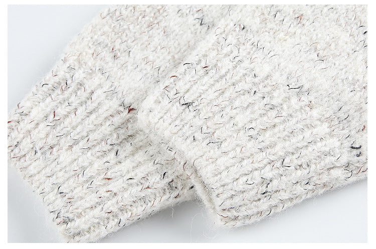 Suéter loose-fit redondo