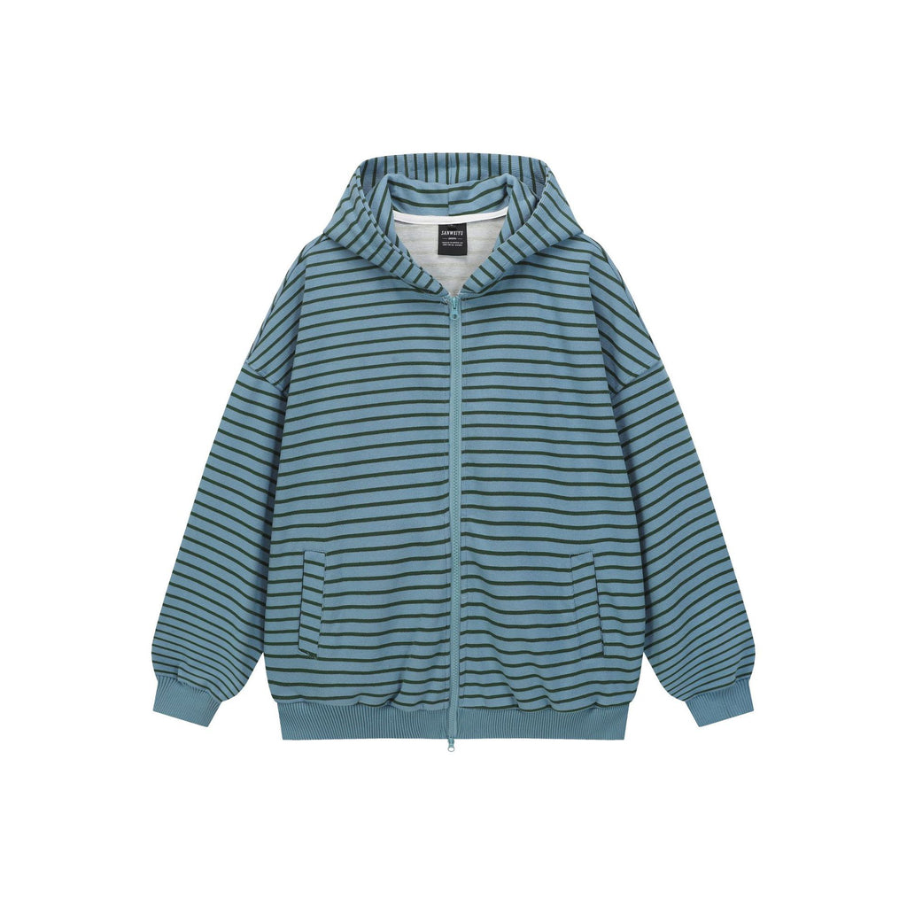 Sudadera zip loose-fit