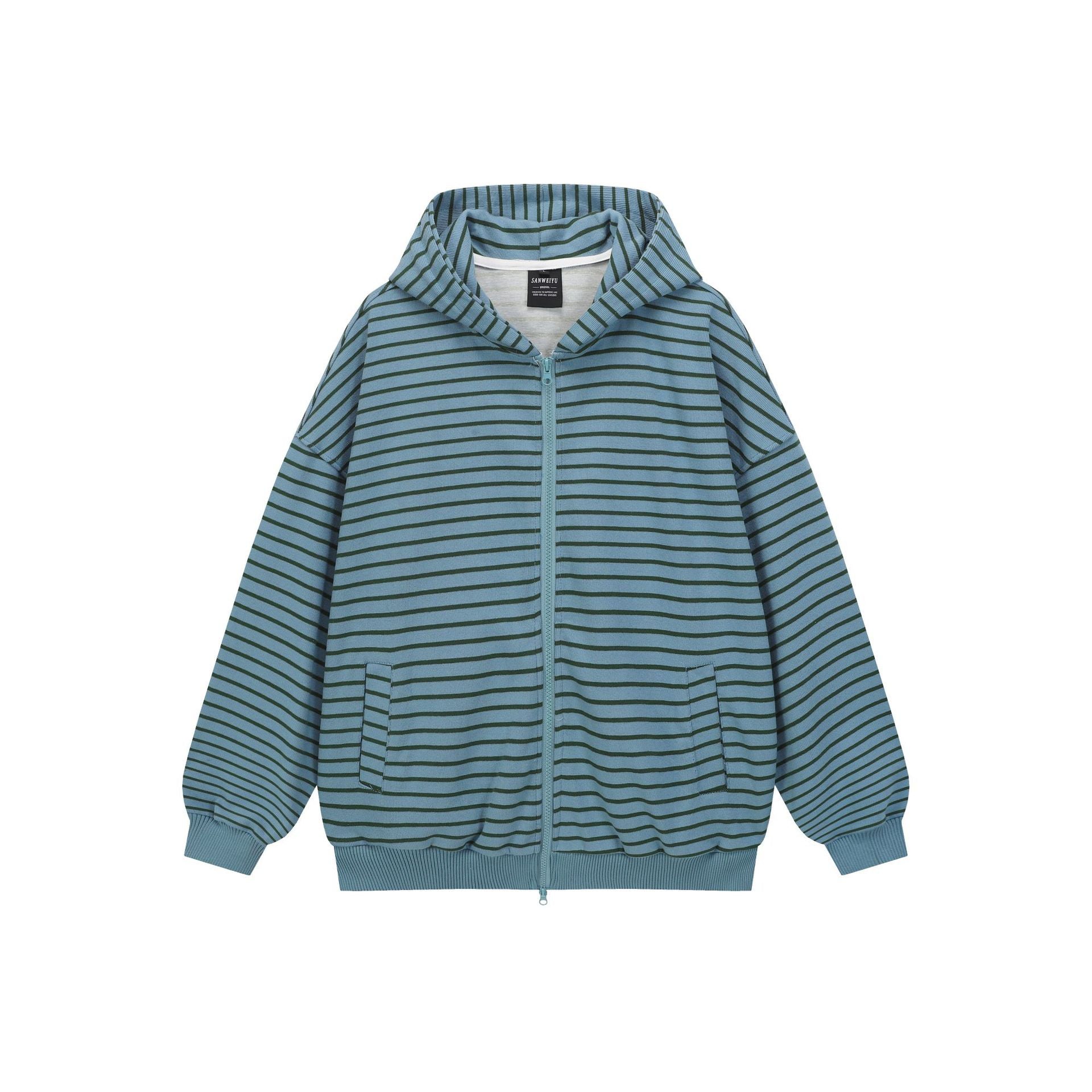 Sudadera zip loose-fit