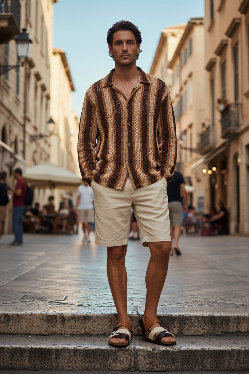 Sandalia plana Cork