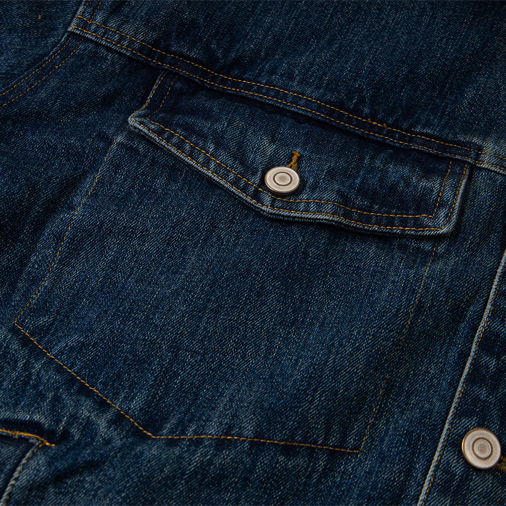 Chaqueta denim algodón