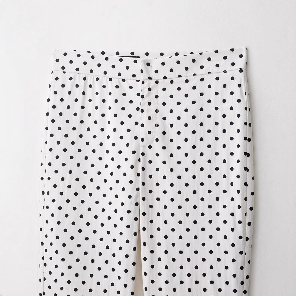 Pantalón flare lunares