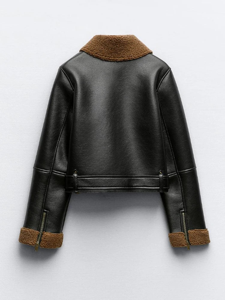 Chaqueta piel vintage