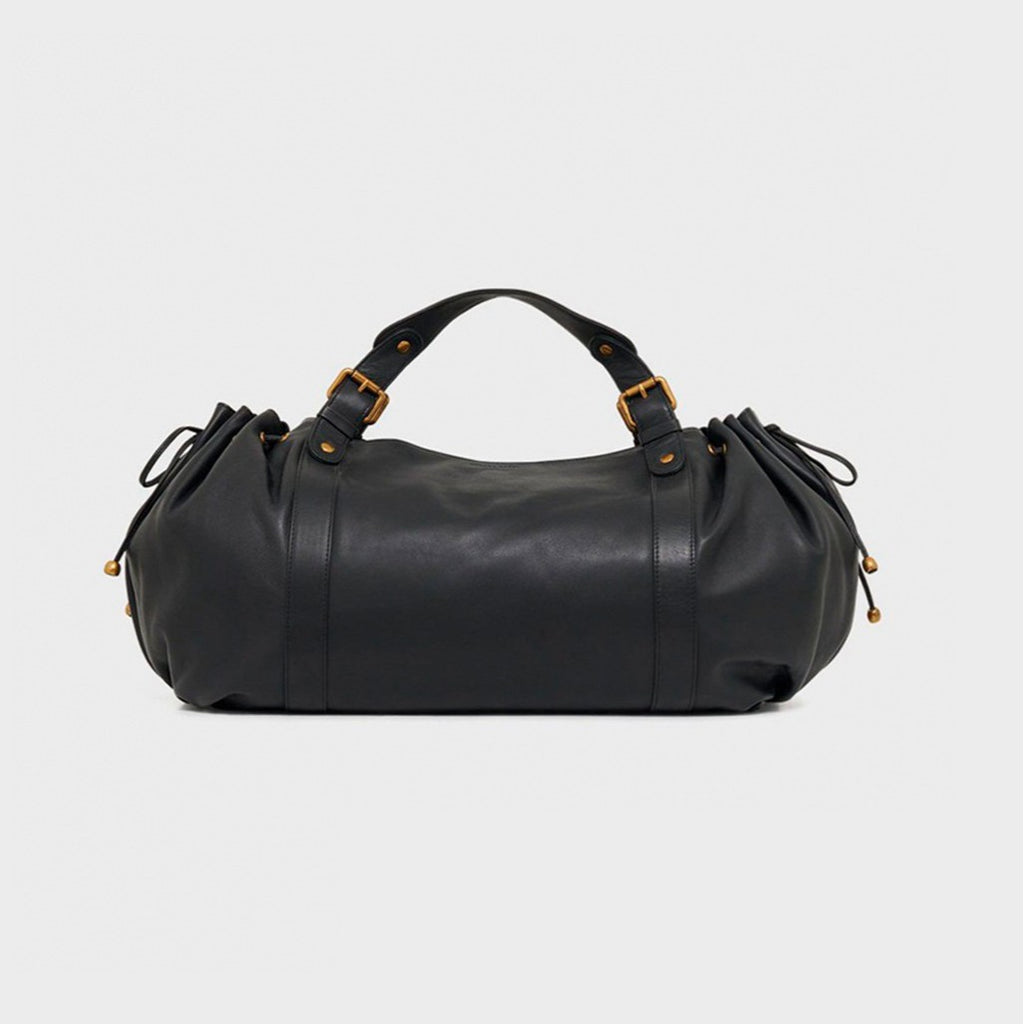 Bolso bowling fruncido