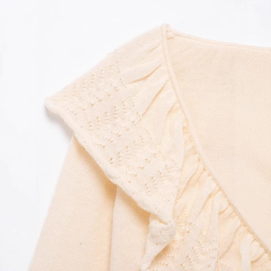 Blusa punto volantes
