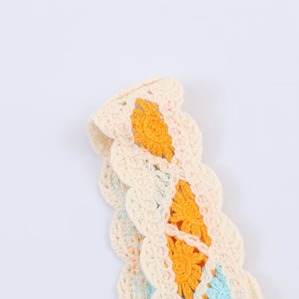 Vestido mini crochet