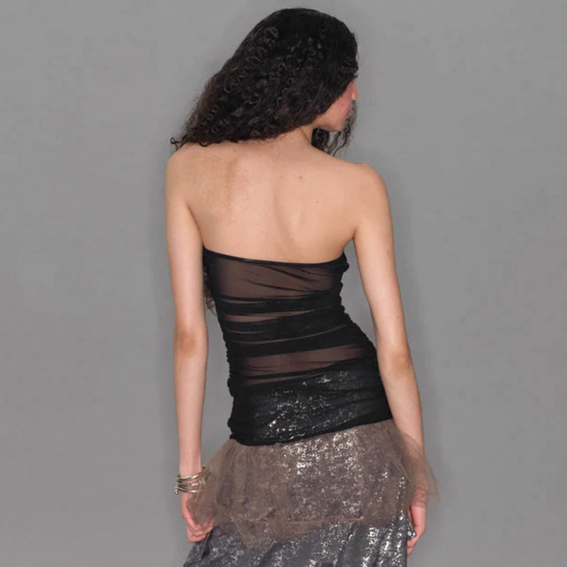 Top bandeau mesh