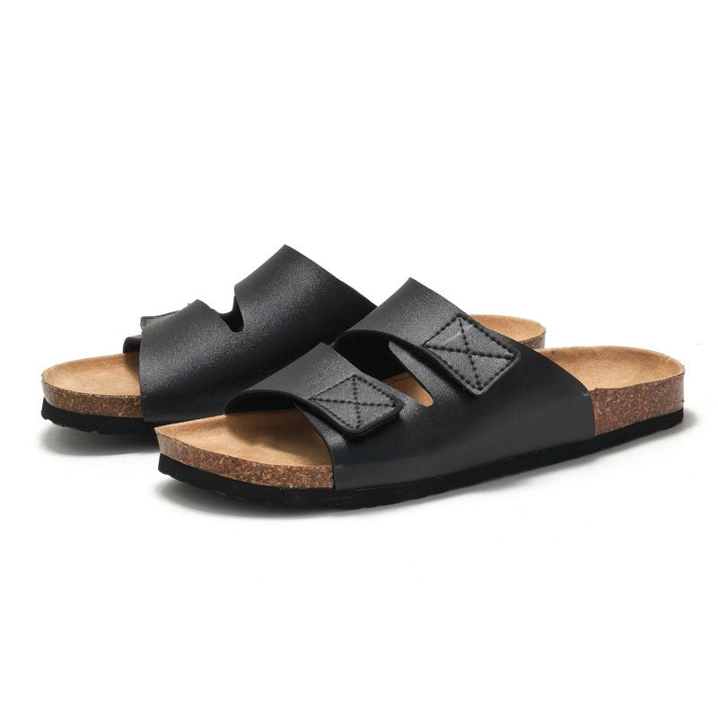 Sandalia cork velcro