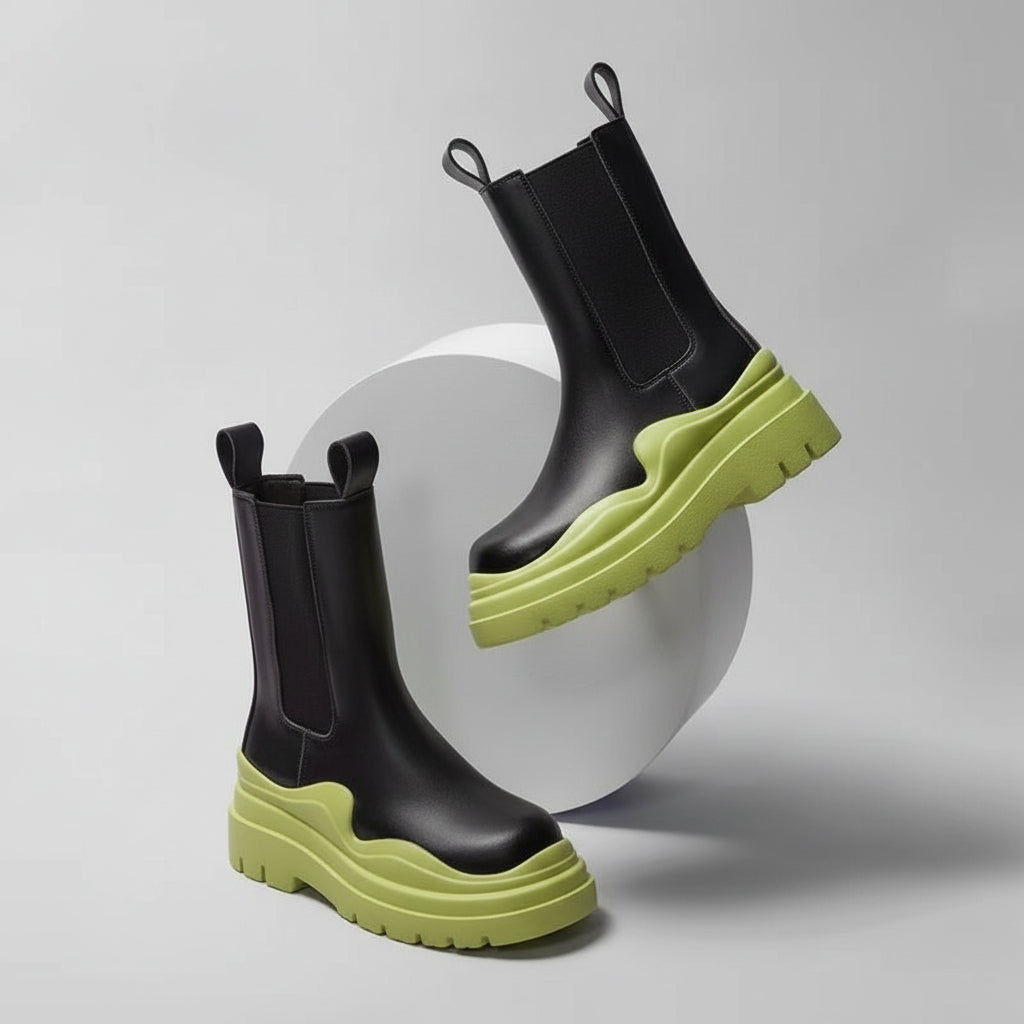 Bota caña-media Chelsea