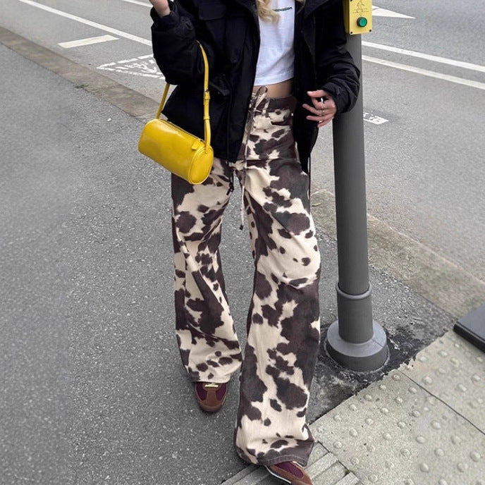 PANTALONES RECTOS ANIMAL PRINT