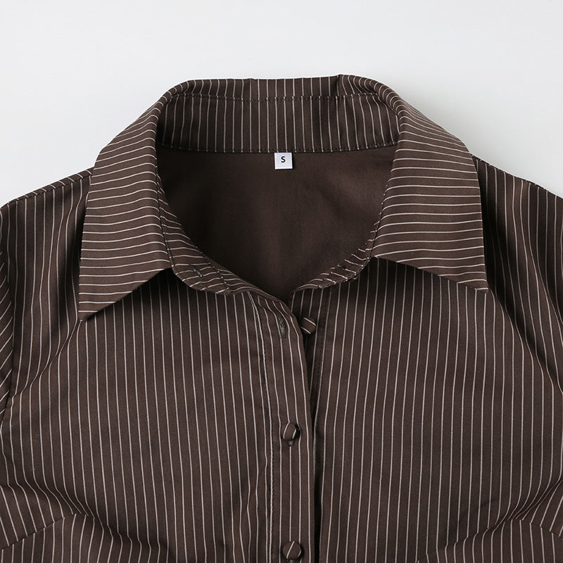 Camisa manga campana