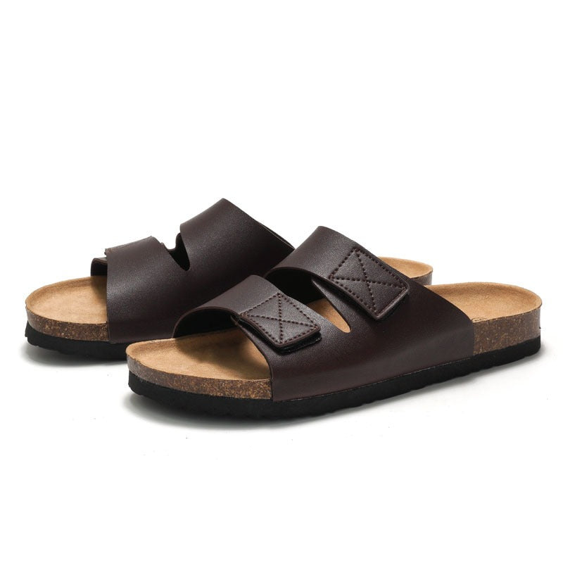 Sandalia cork velcro