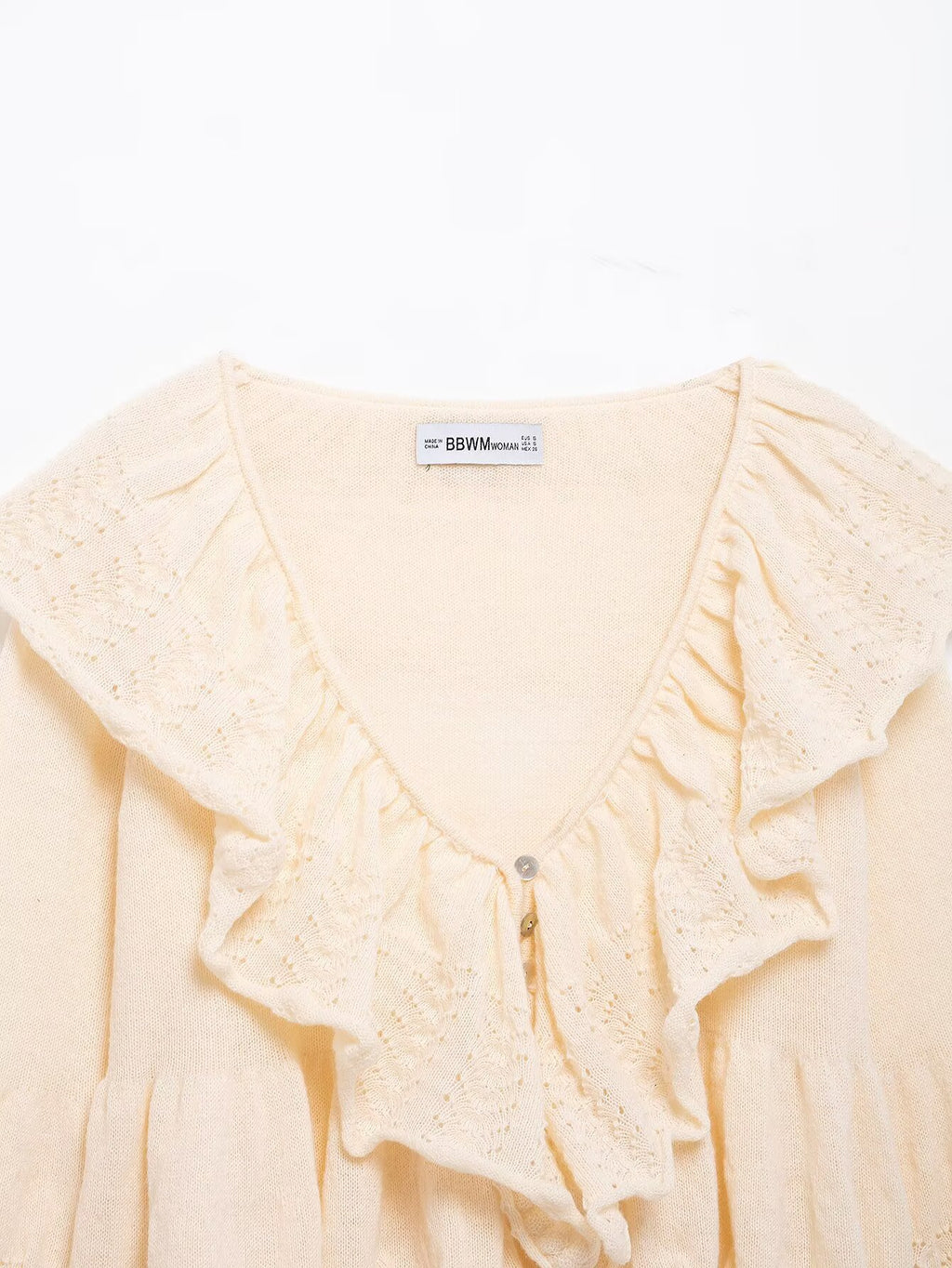 Blusa punto volantes