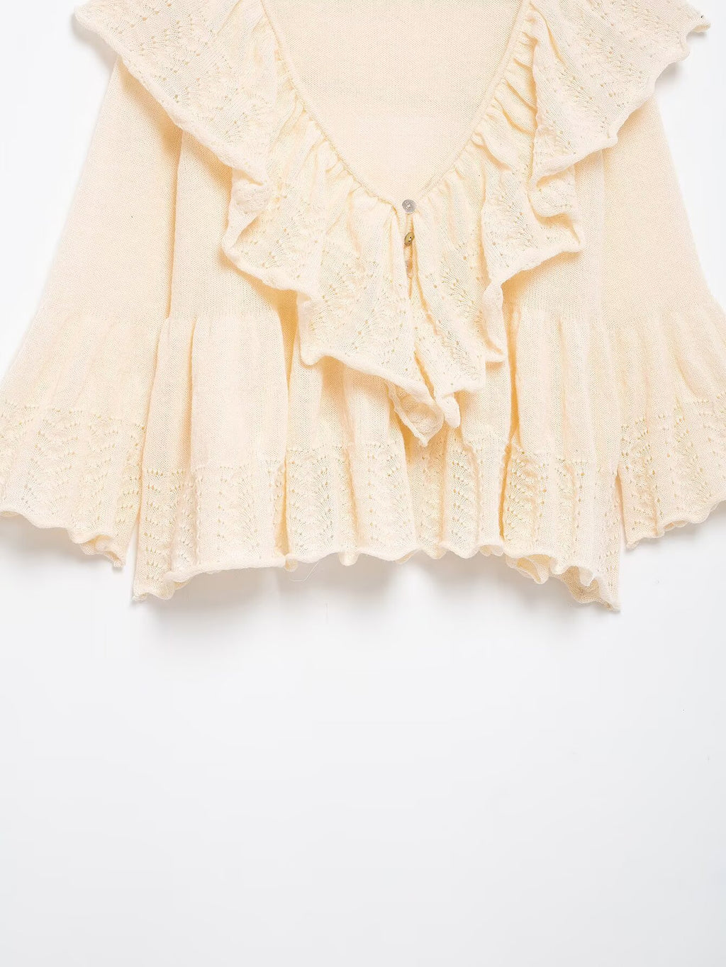 Blusa punto volantes