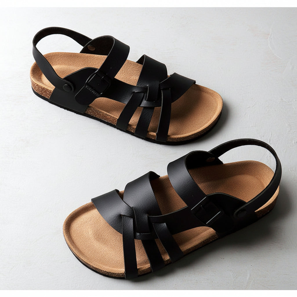 Sandalia plana Cork