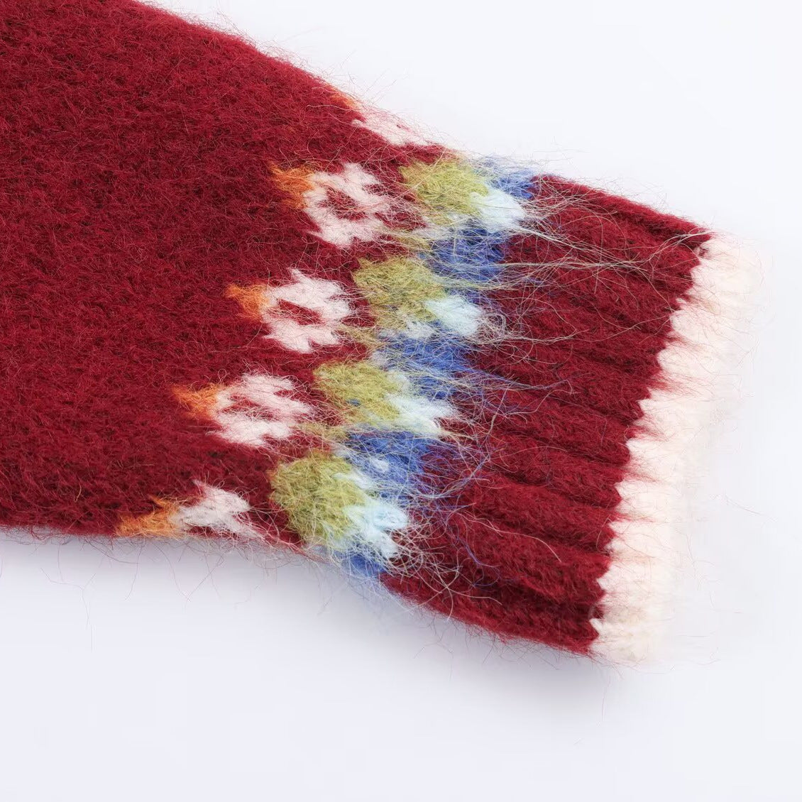 Chaqueta punto jacquard