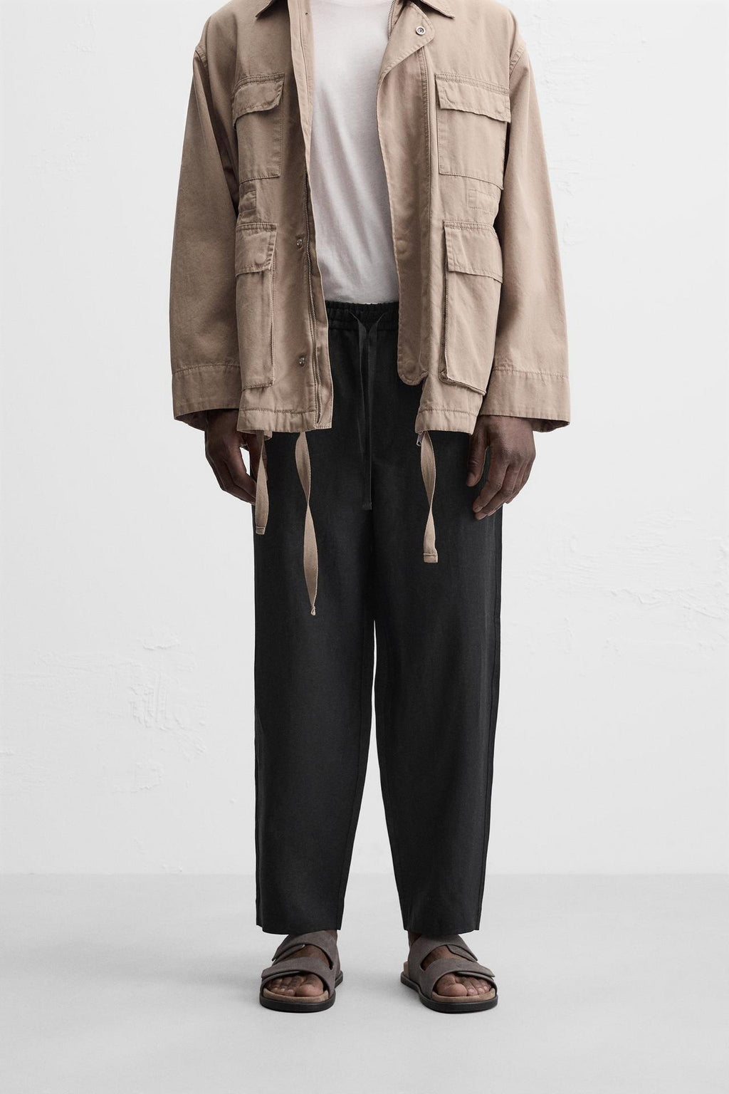 Pantalones casual holgados