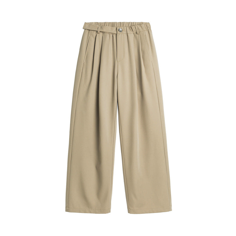 Pantalón casual straight-leg