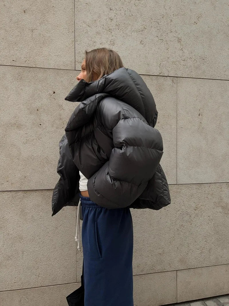 ABRIGO ACOLCHADO OVERSIZE VOLUMEN