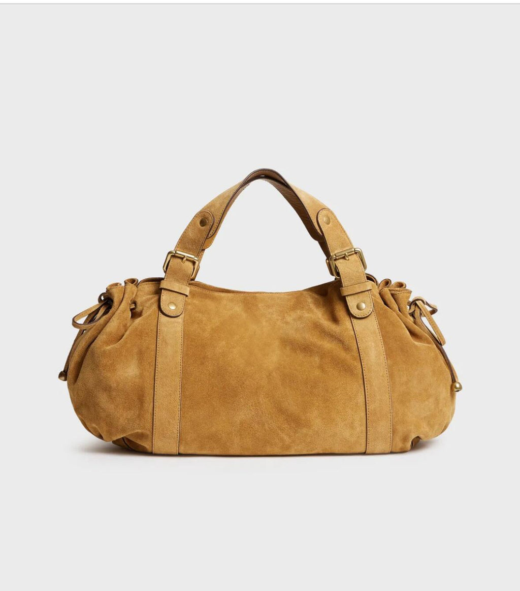 Bolso bowling fruncido