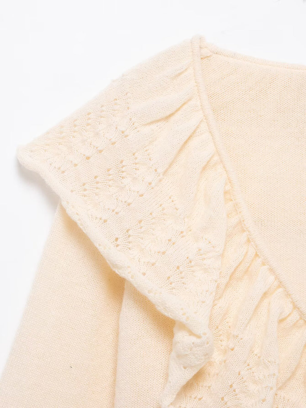 Blusa punto volantes