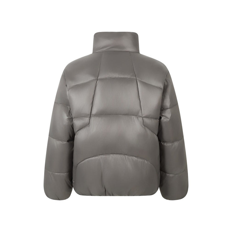 Abrigo puffer cuello-mock