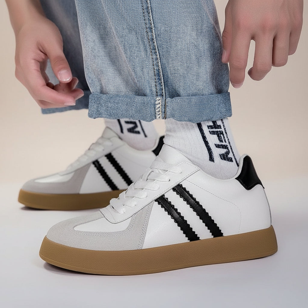 Zapatilla plana cuña