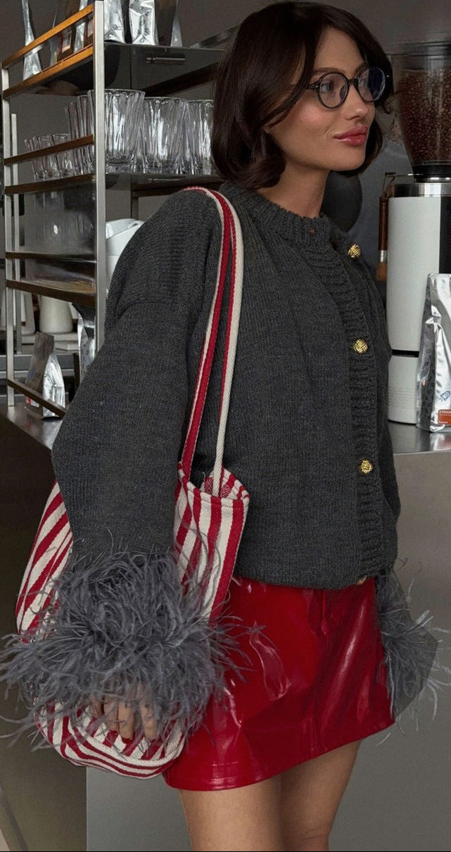 Falda mini PU