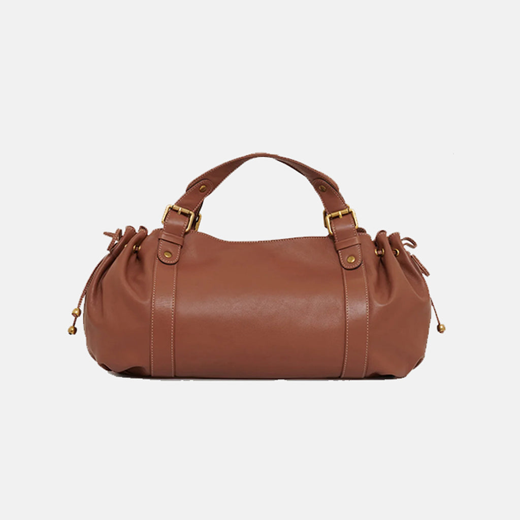 Bolso bowling fruncido