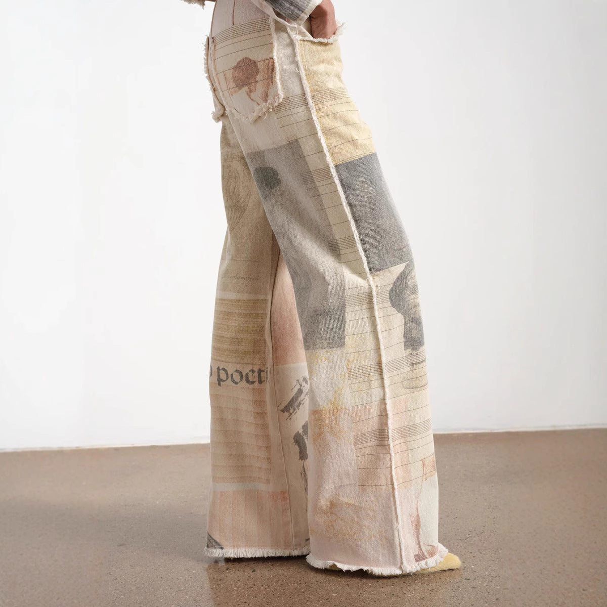 Pantalón patchwork