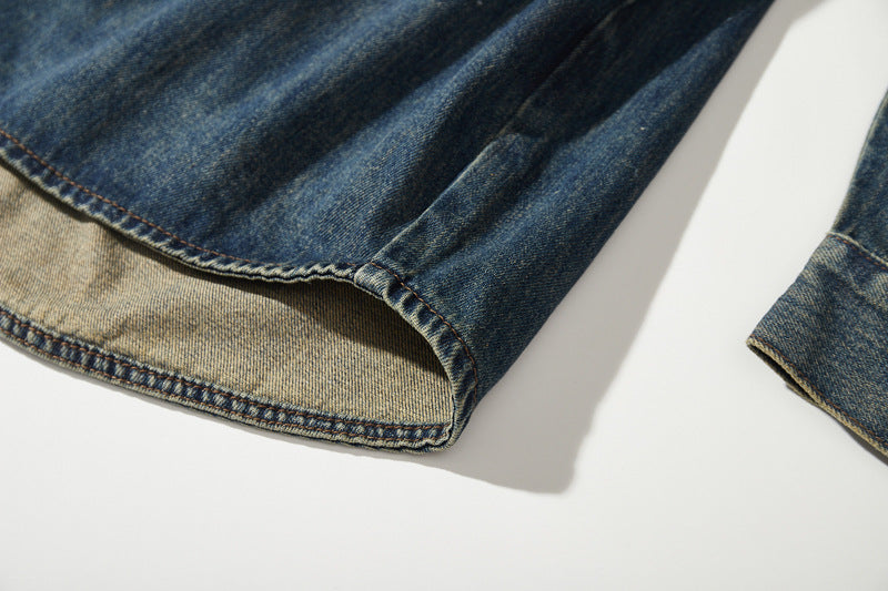 Camisa retro vaquera