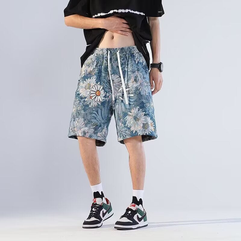 Bermuda floral print