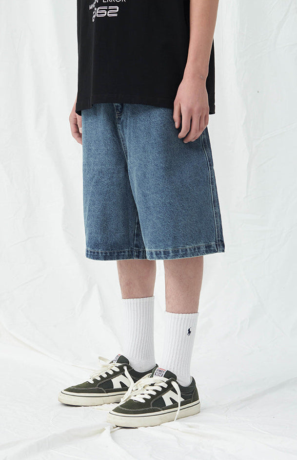 Bermudas denim lavado