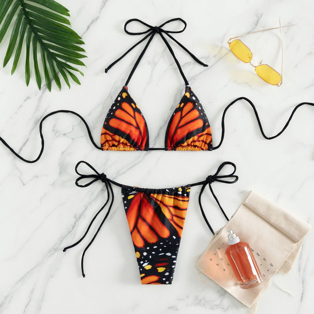 Bikini print mariposa
