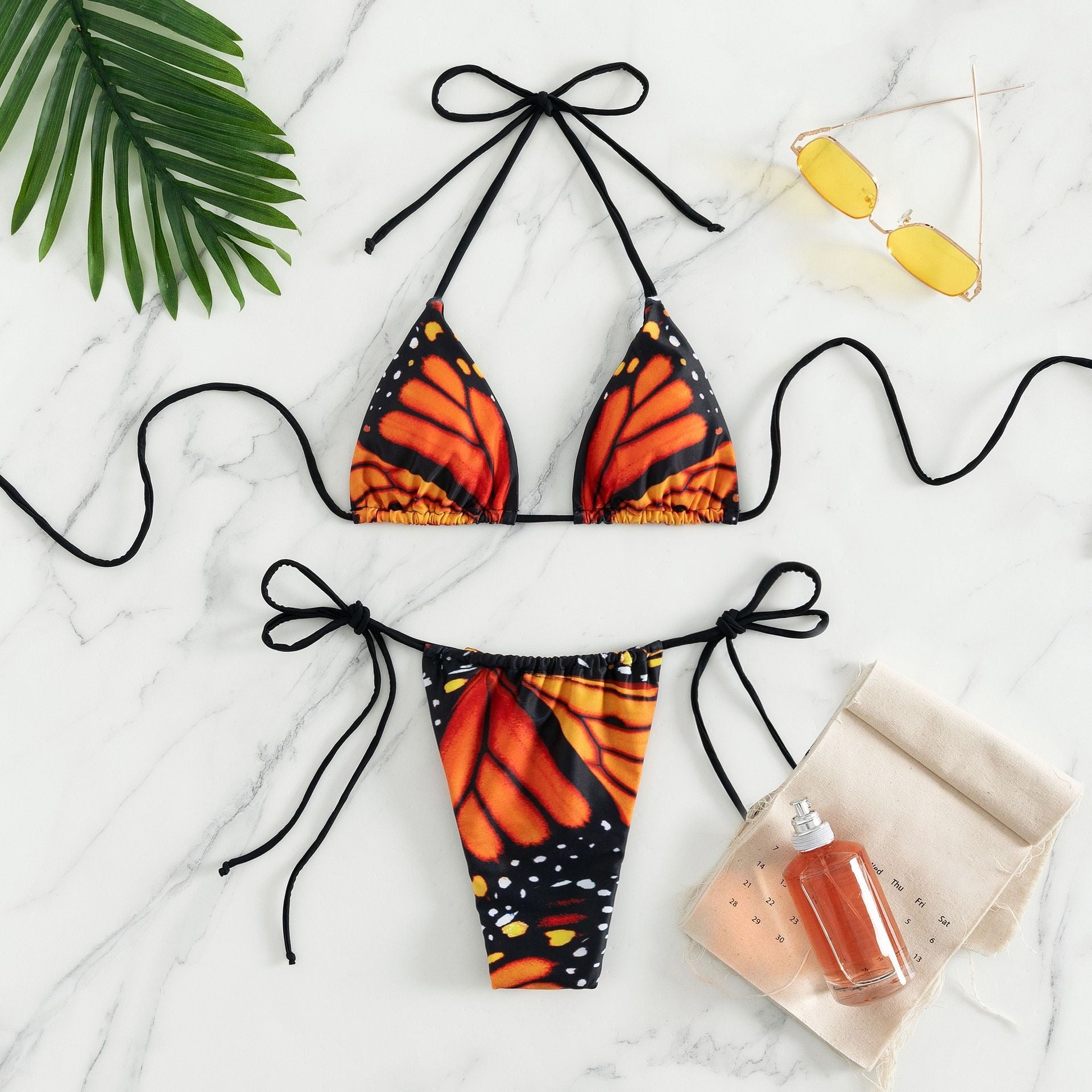 Bikini print mariposa