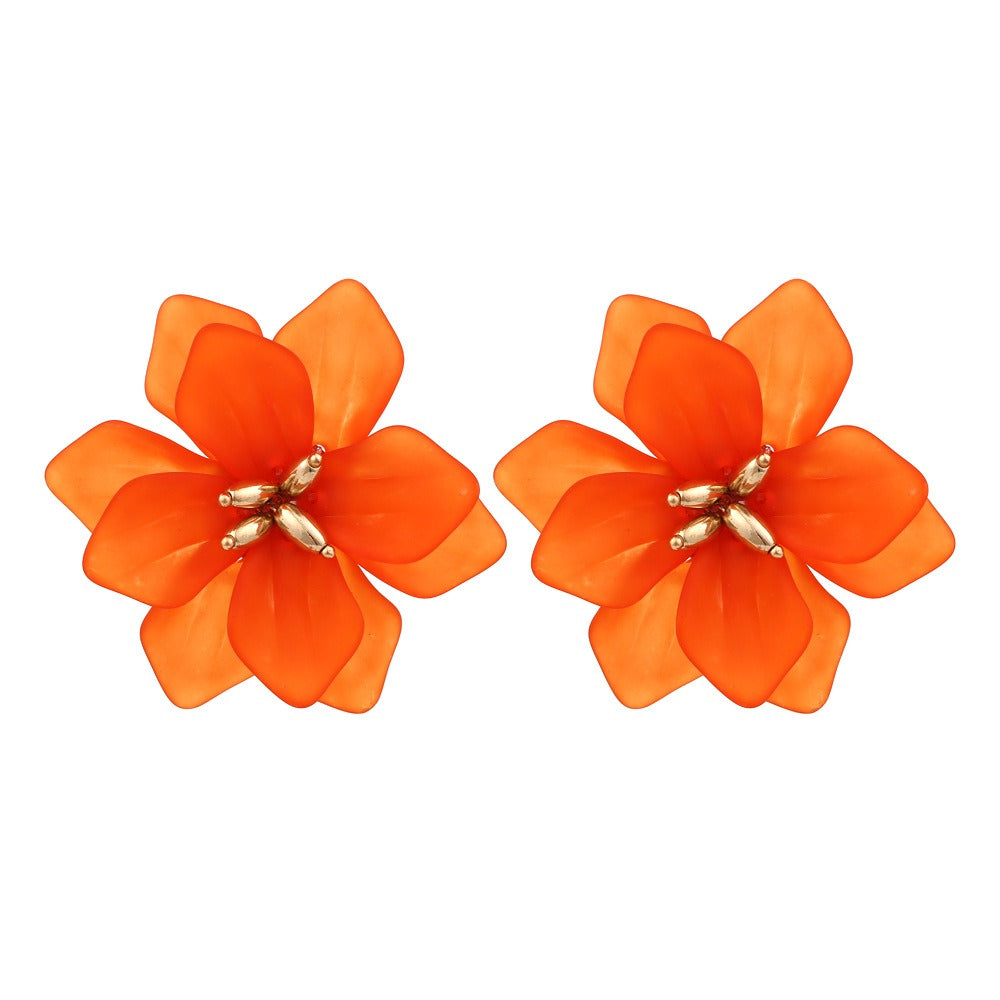 Pendientes flor vintage