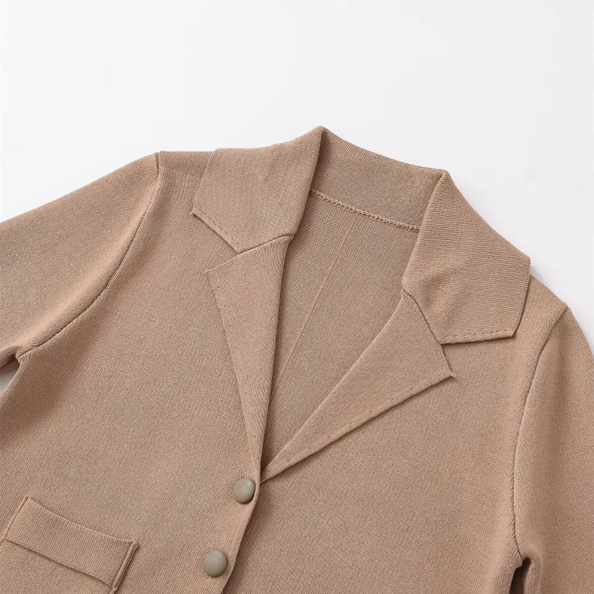 Cárdigan punto solapa