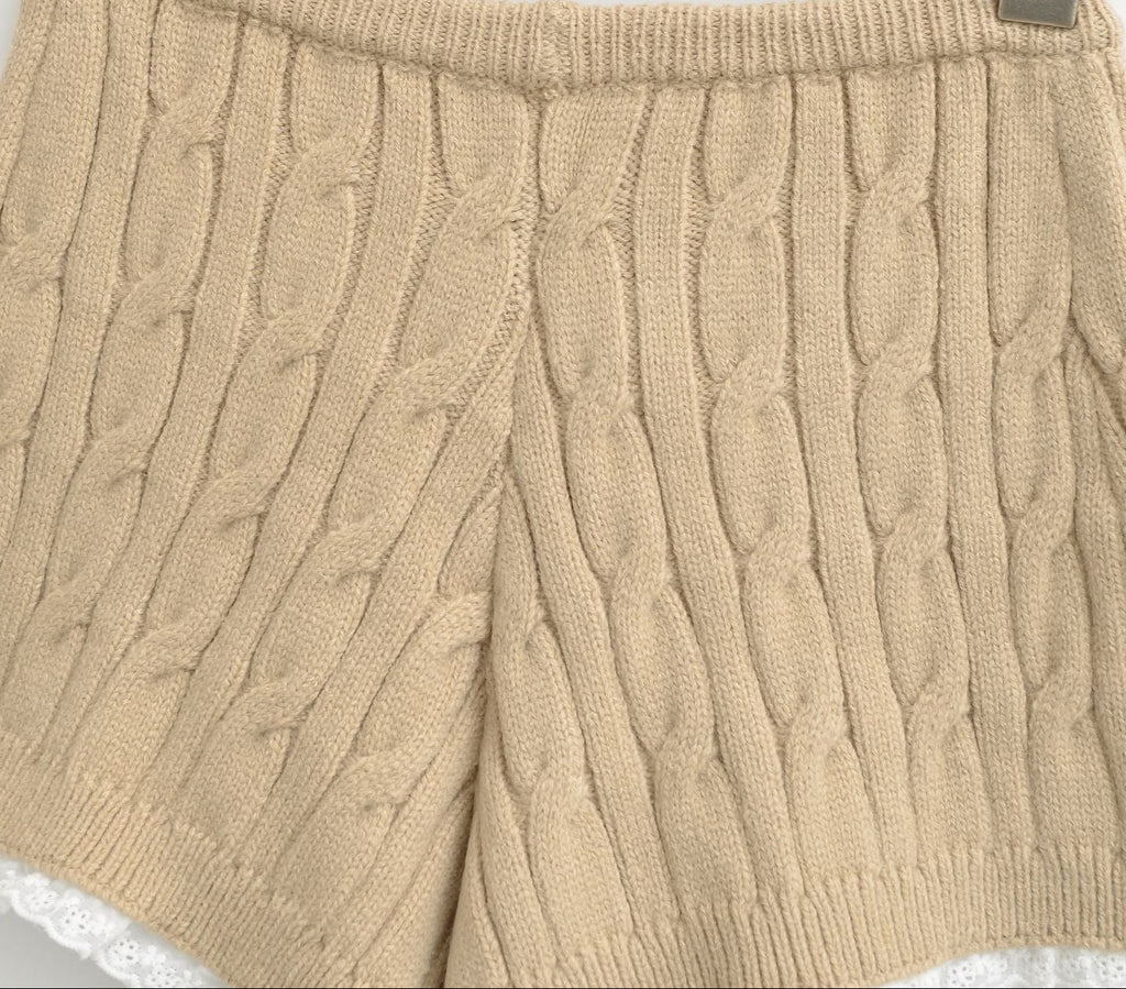 Shorts punto tiro alto