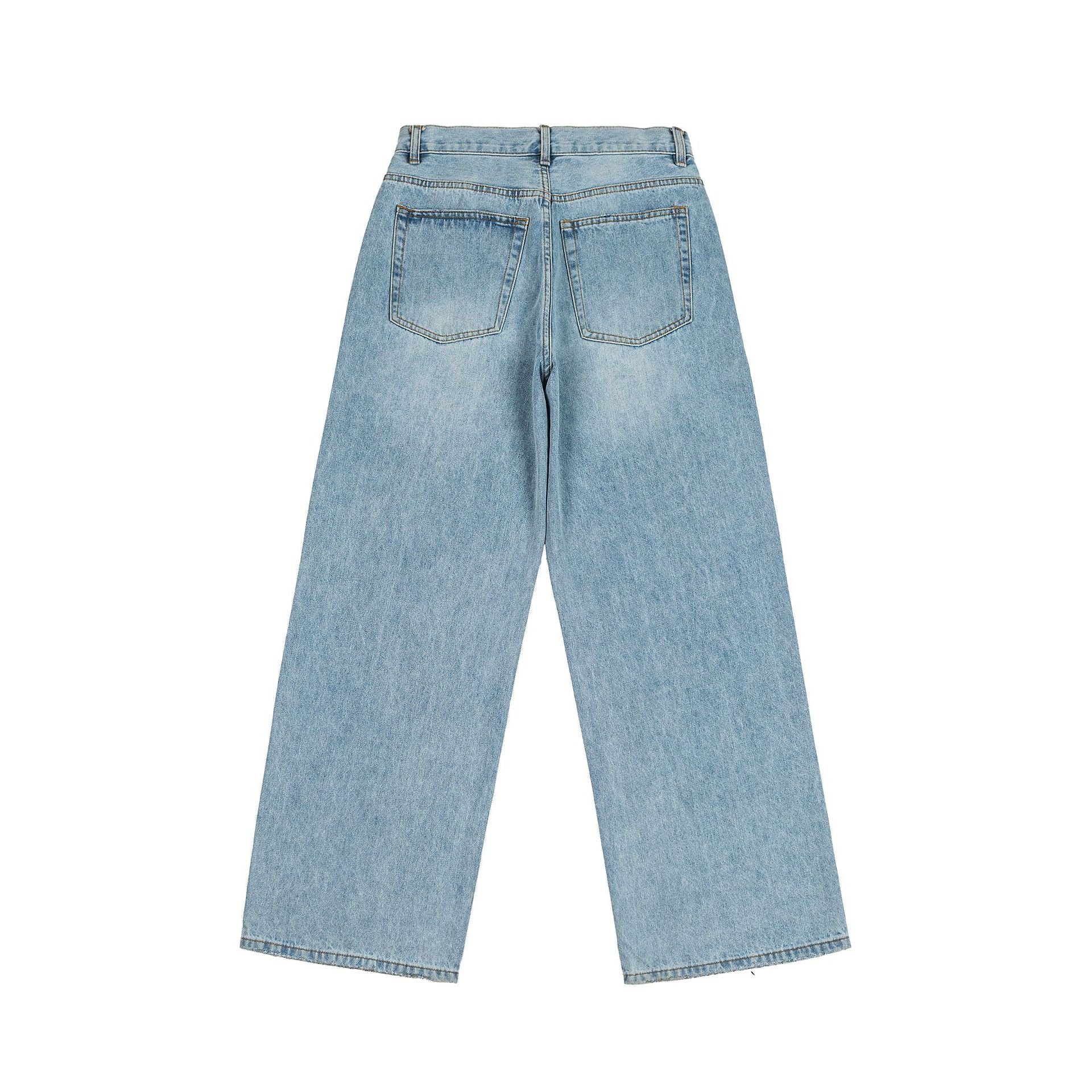 Jeans lavados loose-fit