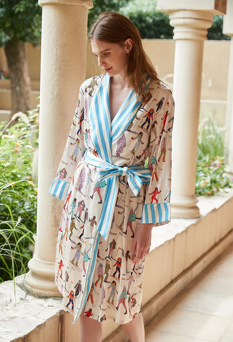 Set pijama ski-print