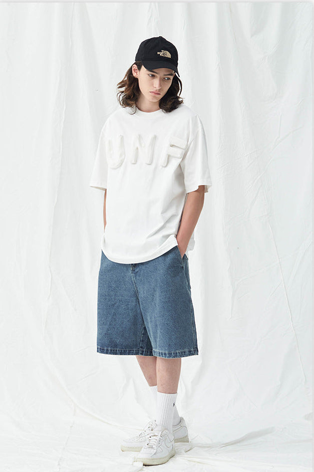 Bermudas denim lavado