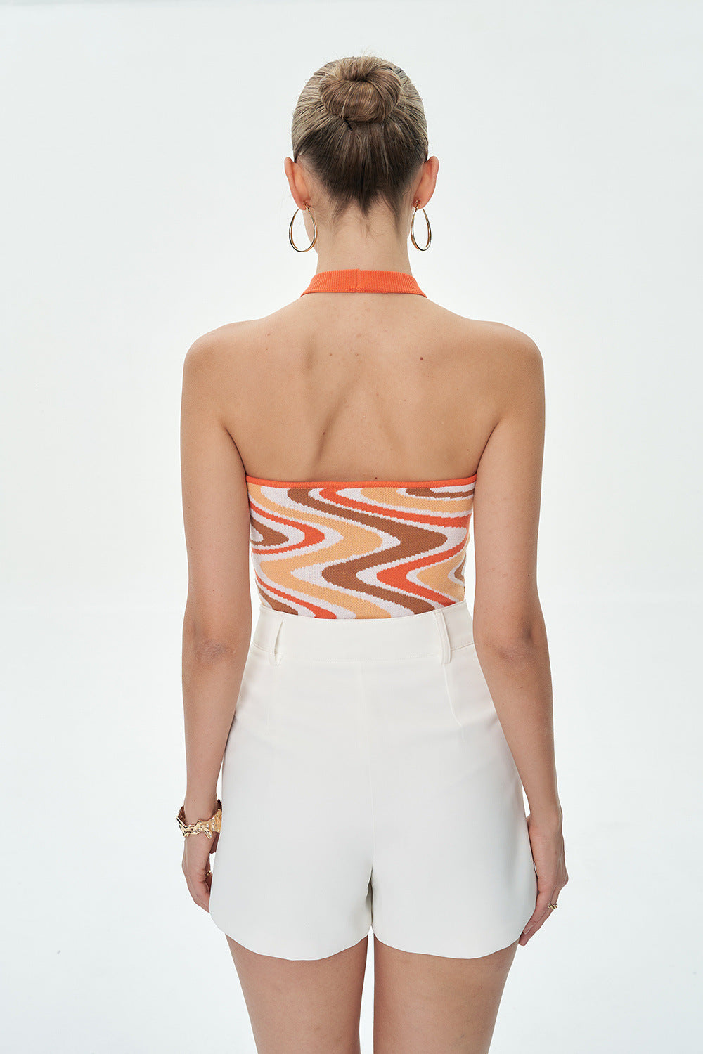 Body punto jacquard