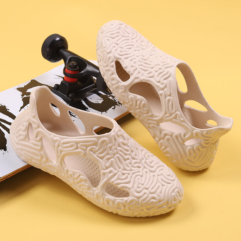 Zuecos punta cerrada