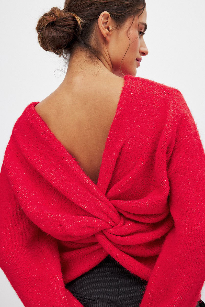 Jersey espalda descubierta