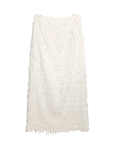 FALDA MIDI FLECOS