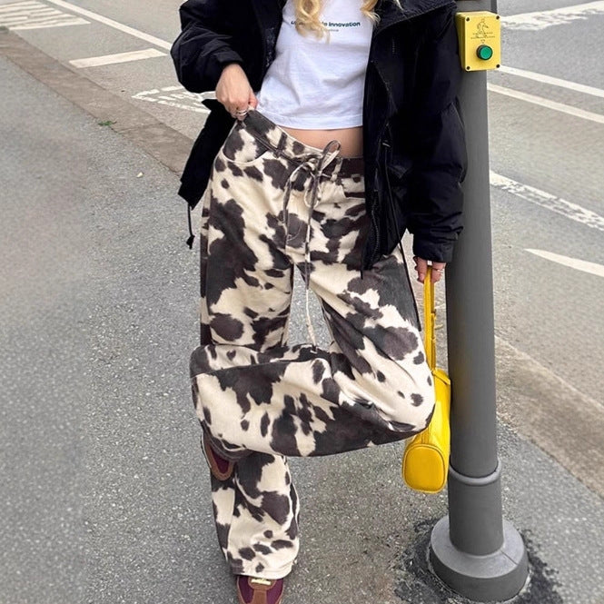 PANTALONES RECTOS ANIMAL PRINT